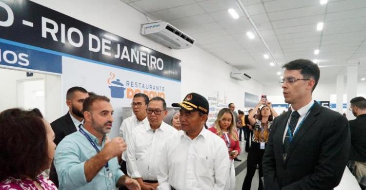 Program Makan Bergizi Gratis, Menko Muhadjir Belajar Ke Brazil Foto : Ist
