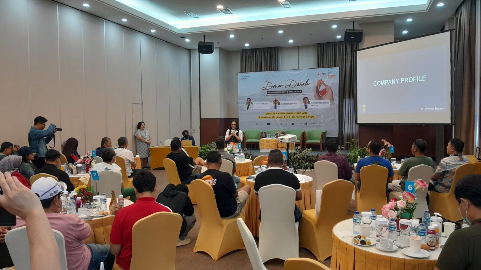 RS Premier Bintaro Gelar Donor Darah dan Health Talk, Libatkan Komunitas dalam Edukasi Kesehatan Foto : Ist