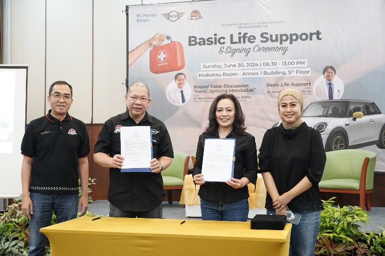 RS Premier Bintaro Kerja Sama dengan Komunitas Mini Indonesia Club Foto : Ist
