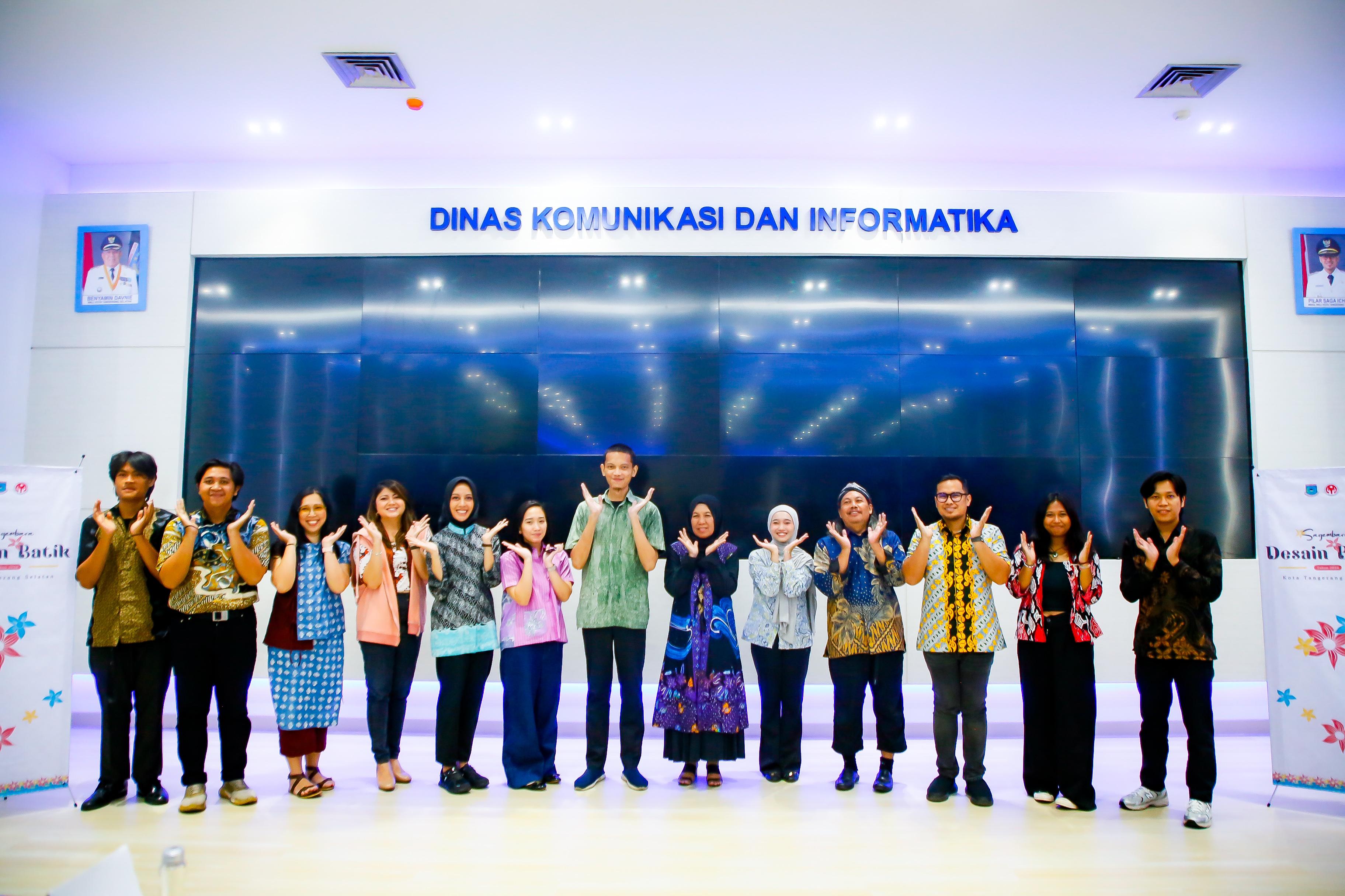 Sayembara Batik Temukan Juara, Desain Indahnya Berhasil Gambarkan Spirit Kota Tangsel Foto : Ist