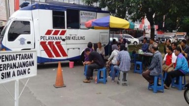 SIM Keliling Jakarta Selasa 2 Juli 2024 Foto : Ist