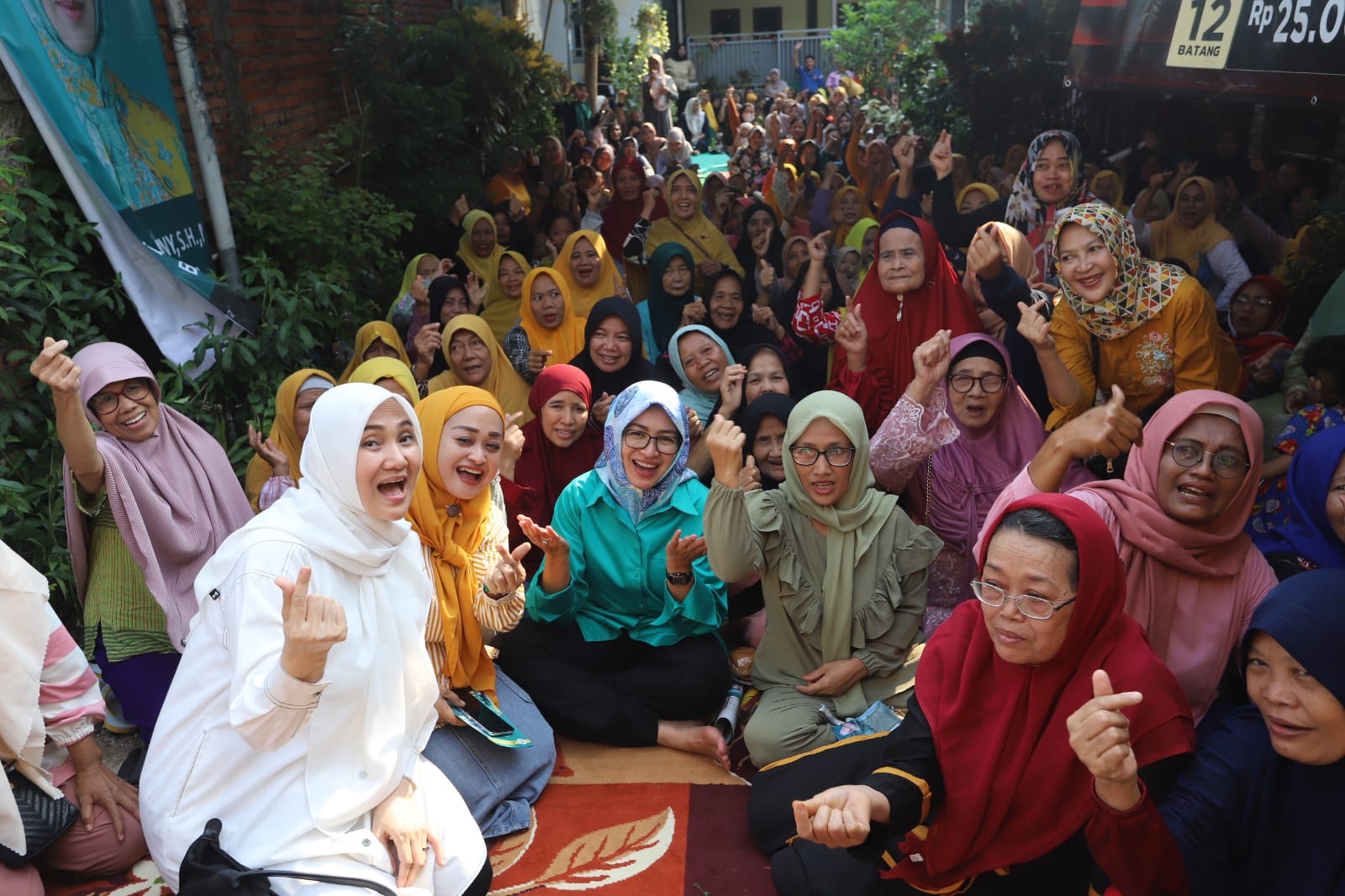 Survei Terbaru: Airin 41,28 Persen, Andra 3,61 Persen, dan Dimyati 4,68 Persen Foto : Ist