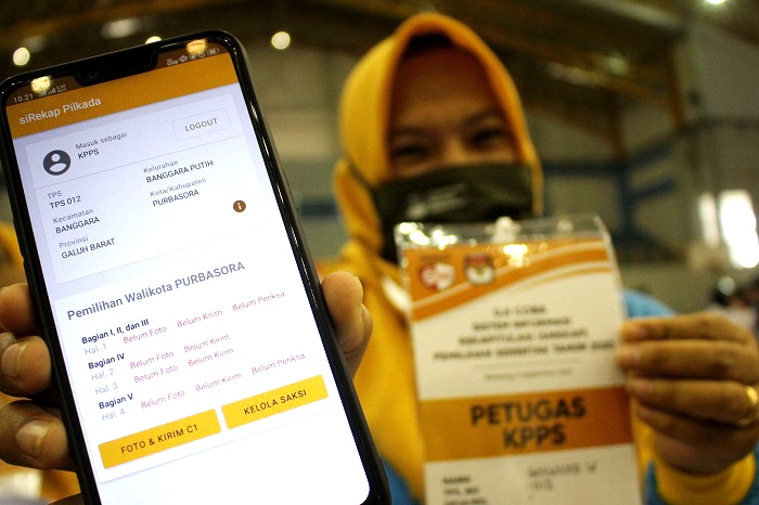 Walau Banyak Dikritik, KPU Tetap Akan Gunakan Sirekap Buat Pilkada 2024 Foto : Ist