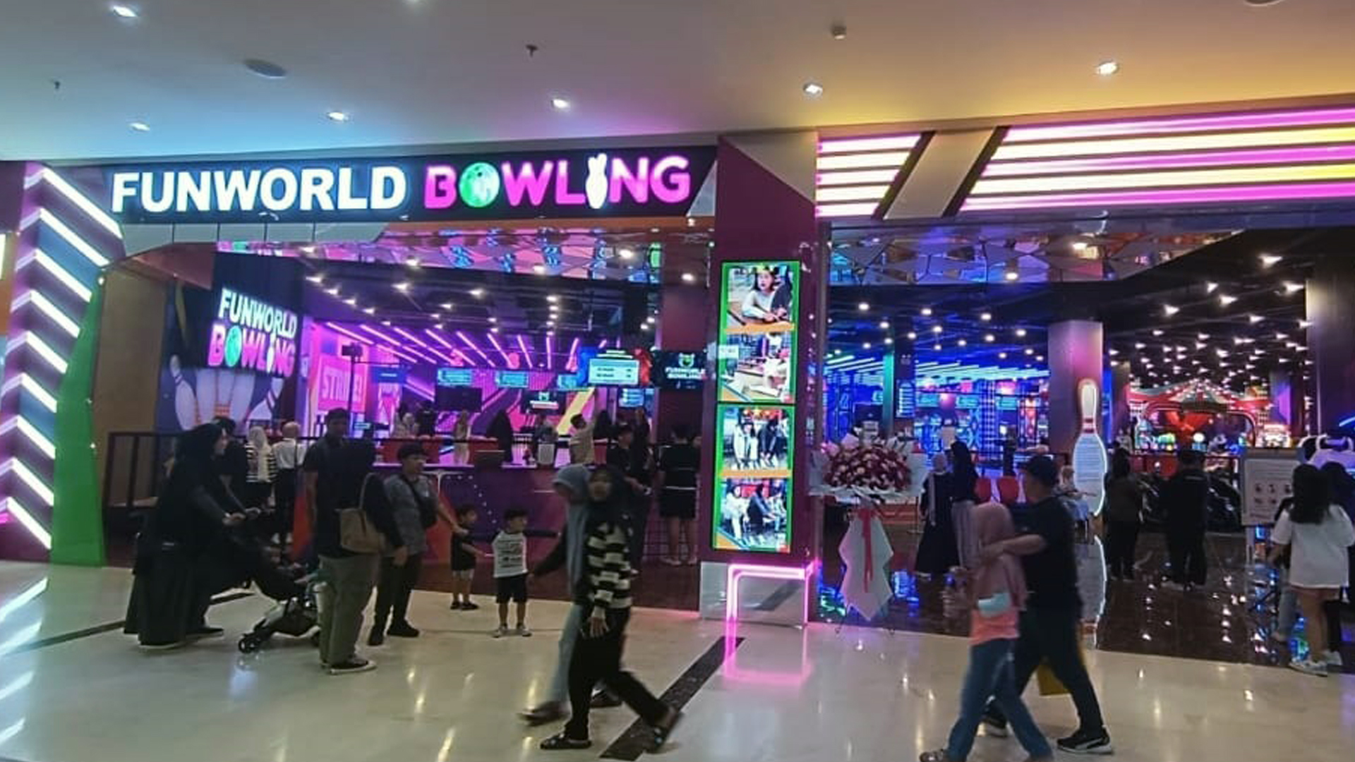 Warga Bintaro! Ada Funworld Bowling Pertama yang Siap Menemani Waktu Liburan Anda Funworld Bowling Pertama di Bintaro Jaya Xchange Mall, Tangsel. (tangselpos.id/lim)