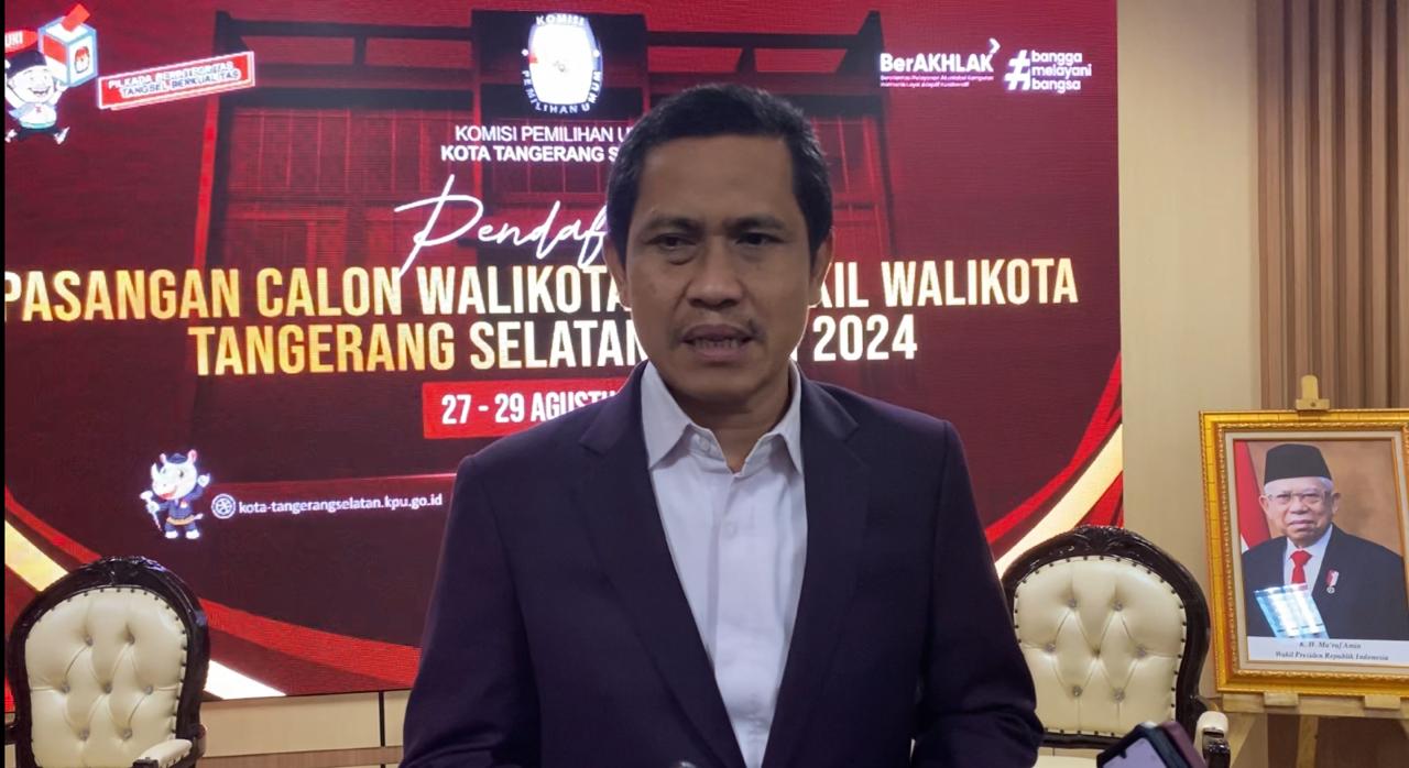 2 Paslon Resmi Mendaftarkan Pencalonannya, KPU Tangsel Lakukan Verifikasi Foto : Ist