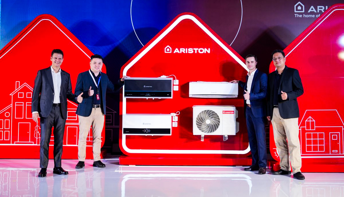 Ariston Indonesia Hadirkan Water Heater SLIM 3 dan Air Conditioning di IndoBuildTech Expo 2024 Ariston Indonesia meluncurkan water heater terbaru SLIM 3 Series dan air conditioning di IndoBuildTech Expo 2024. (tangselpos.id/lim)