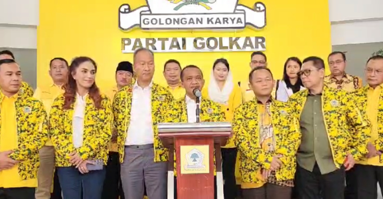 Bahlil Umumkan Pengurus Baru DPP Golkar Foto : Ist