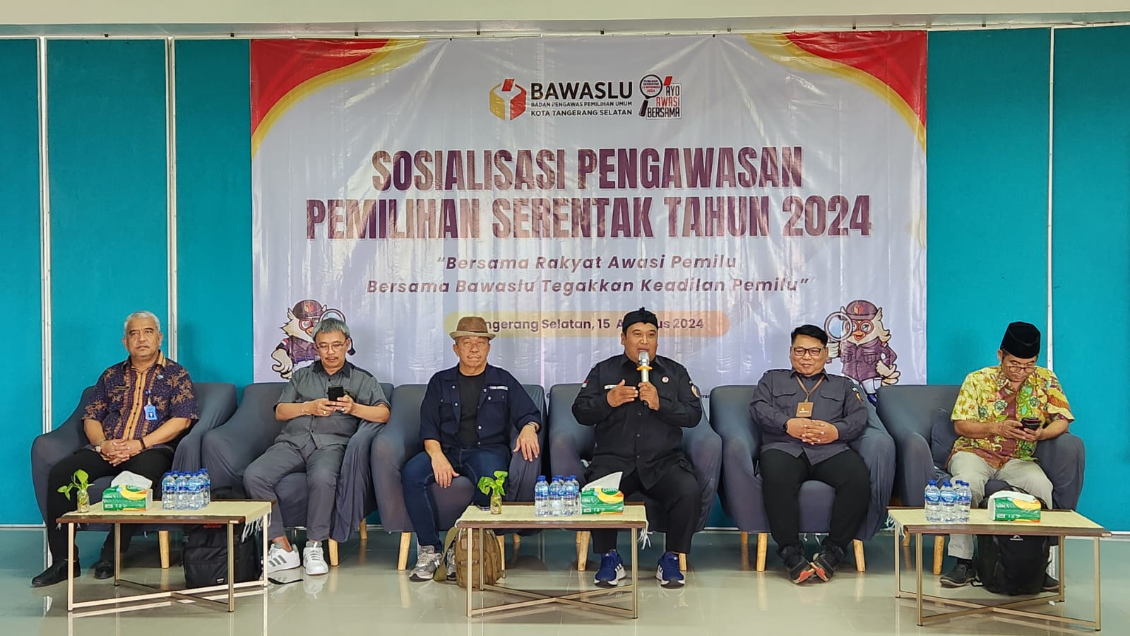 Bawaslu Tangsel Gandeng Insan Pers Awasi Pilkada, Kabar Hoaks dan Netralitas ASN Jadi Sorotan Foto : Ist