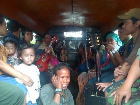 Denda Rp 100 Ribu Nggak Ngefek, Biar Kapok Kirim Gepeng Bandel Ke Rutan Penangkapan gepeng oleh Petugas. Foto : Ist