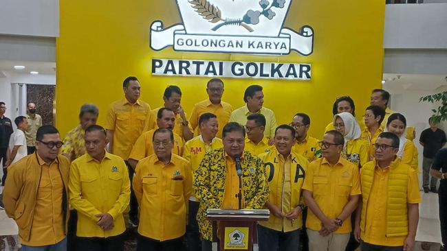 Digelar Hari ini, Pemilihan Plt Ketum Golkar Diusahakan Tidak Voting Foto : Ist