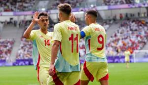 Final Sepakbola Olimpiade Paris 2024, Tuan Rumah Prancis Ditantang Timnas Spanyol Timnas U-23 Spanyol. Foto : Ist