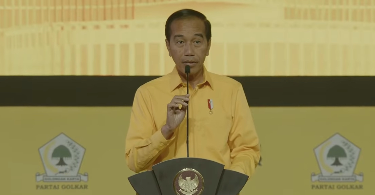 Golkar Terbuka Untuk Siapa Pun, Jokowi: Kalau Di Bisnis, Perusahaan Go Public Foto : Ist