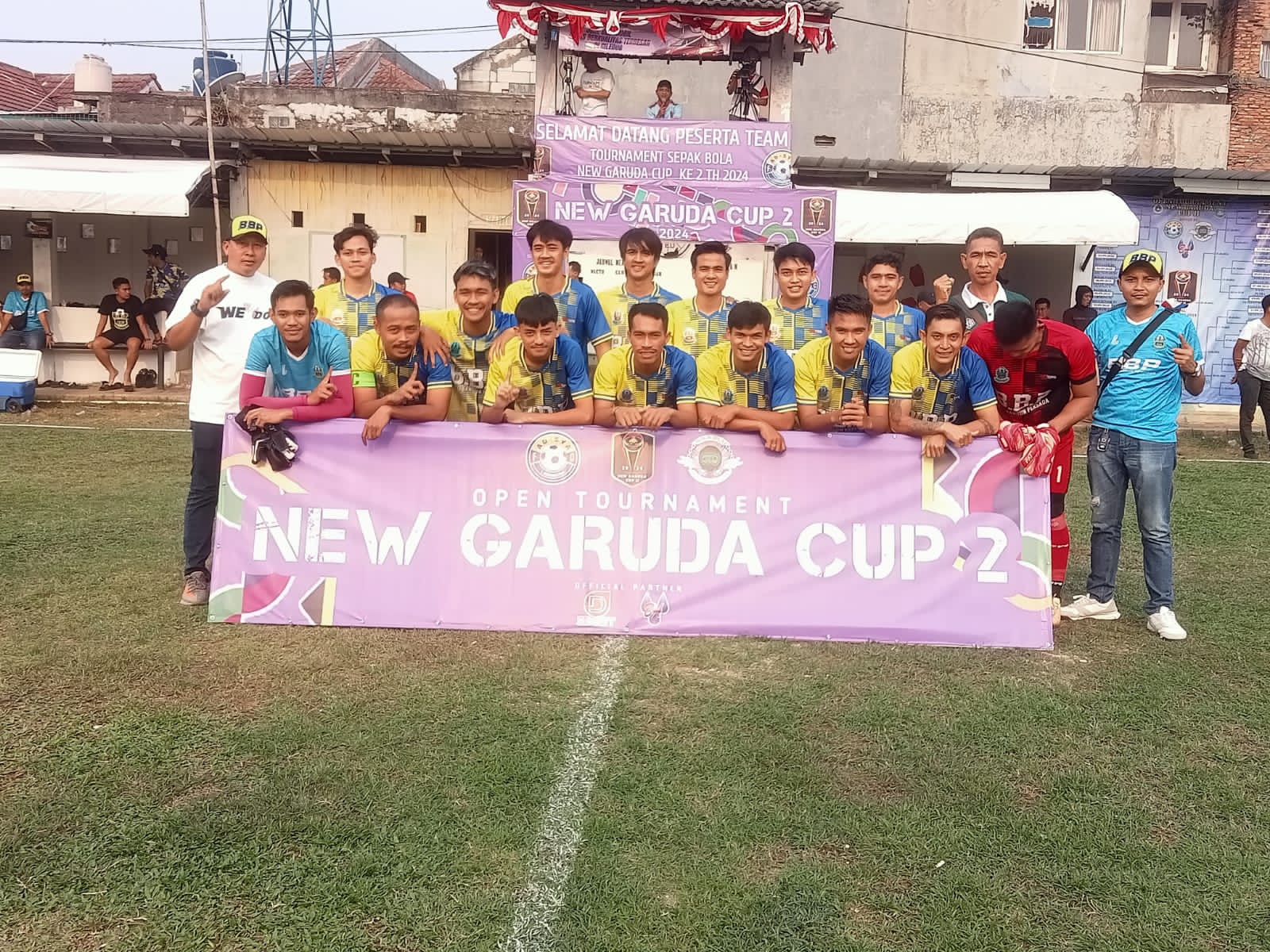 Golok Setan Optimistis Raih Prestasi, BBP Tantang Juara Bertahan di 32 Besar Skuad BBP start mulus di New Garuda Cup ke-2.(ist).