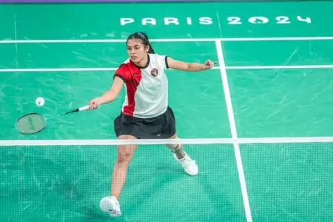 Gregoria Tumbang , Bulutangkis Gagal Sumbang Emas Foto ,: Ist