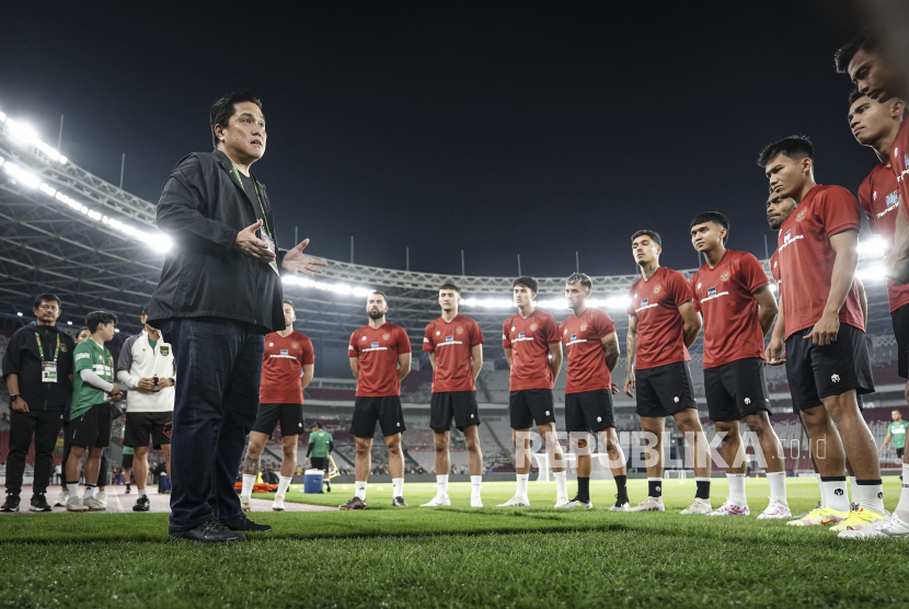 Indonesia Kalahkanp Argentina, Erick Thohir: Ini Kemenangan Bersejarah Foto : Ist