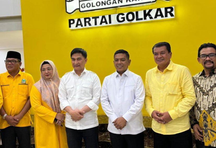 Jelang Pendaftaran Pilkada, Maesyal-Intan Terima Rekomendasi dari Golkar Foto : Ist
