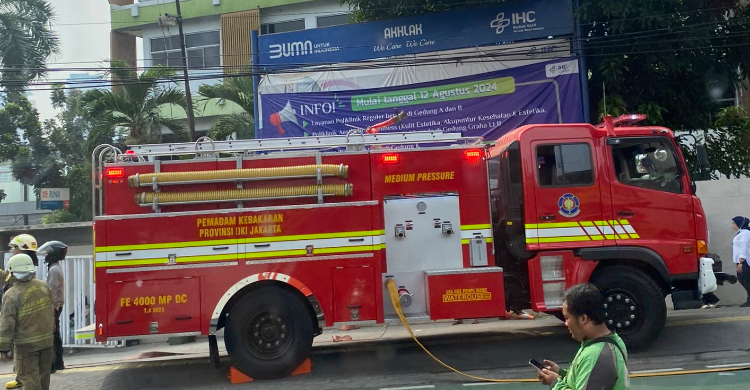 Kebakaran Di RSPP Berhasil Dijinakkan, Diduga Karena Korsleting Listrik Foto : Ist