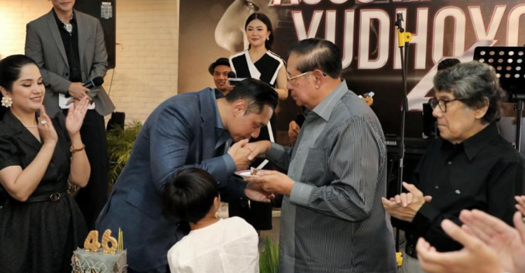 Ketum Demokrat AHY Ultah Ke-46 Foto : Ist