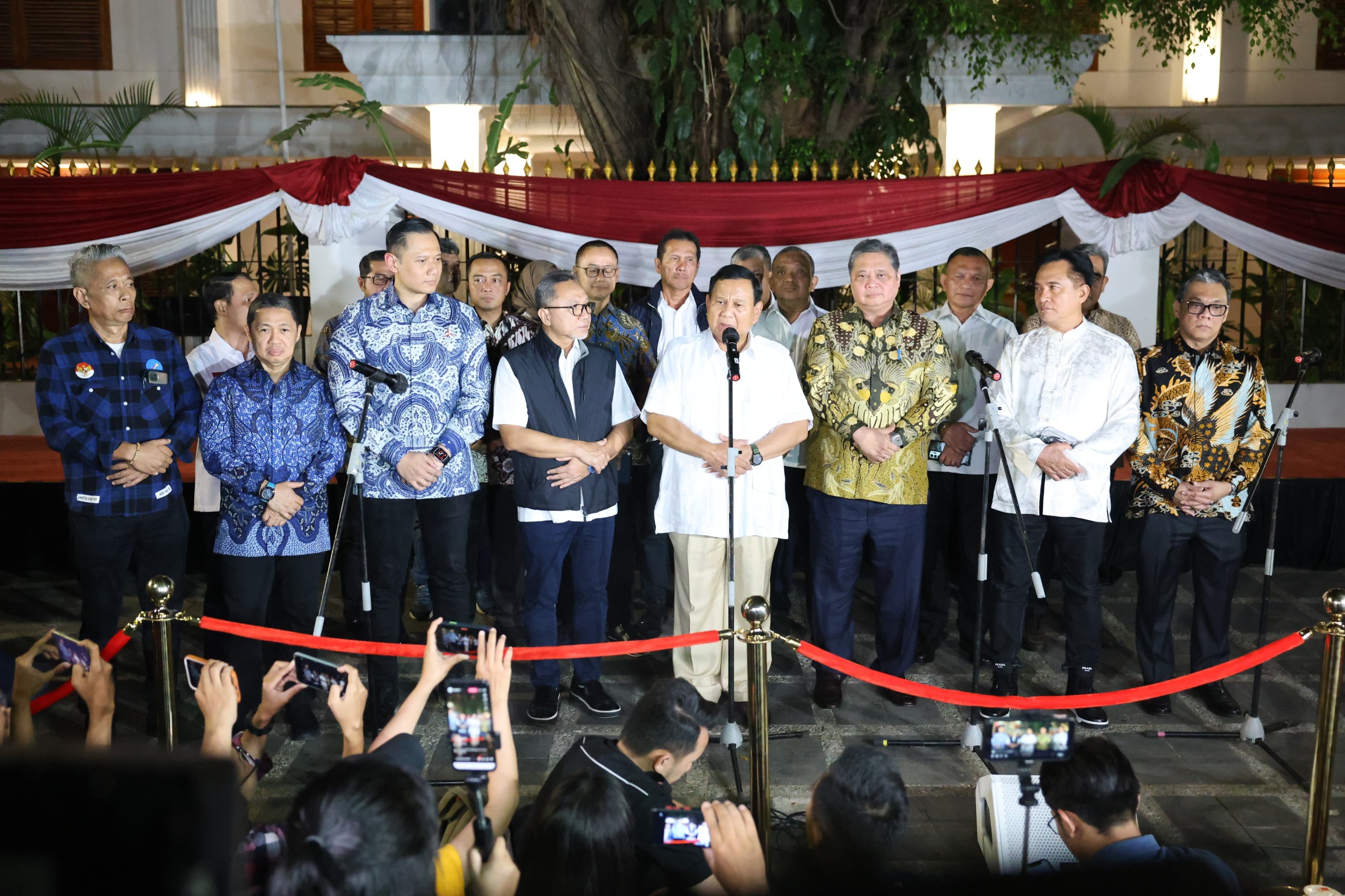 KIM Tetap Harmonis, Semua Nurut Ke Prabowo Foto : Ist