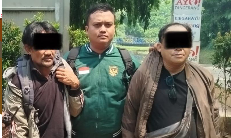 Komplotan Jambret Diringkus Propam di Tangerang, Dua Pelaku Diamankan Foto : Ist