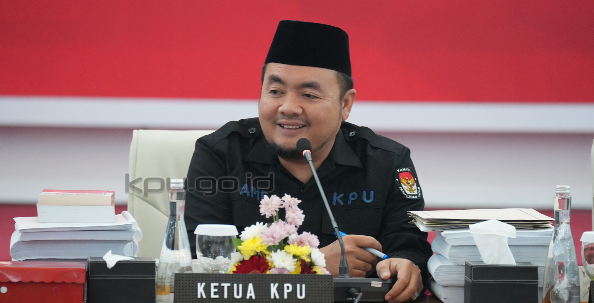 KPU Janji PKPU Pilkada Ikut Putusan MK Ketua KPU M. Afifuddin. Foto : Ist