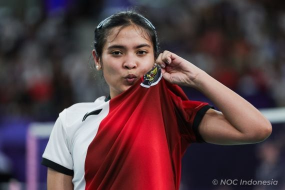 Kunci Sukses Gregoria Lolos Ke Babak Semifinal Olimpiade Paris 2024 Foto : Ist
