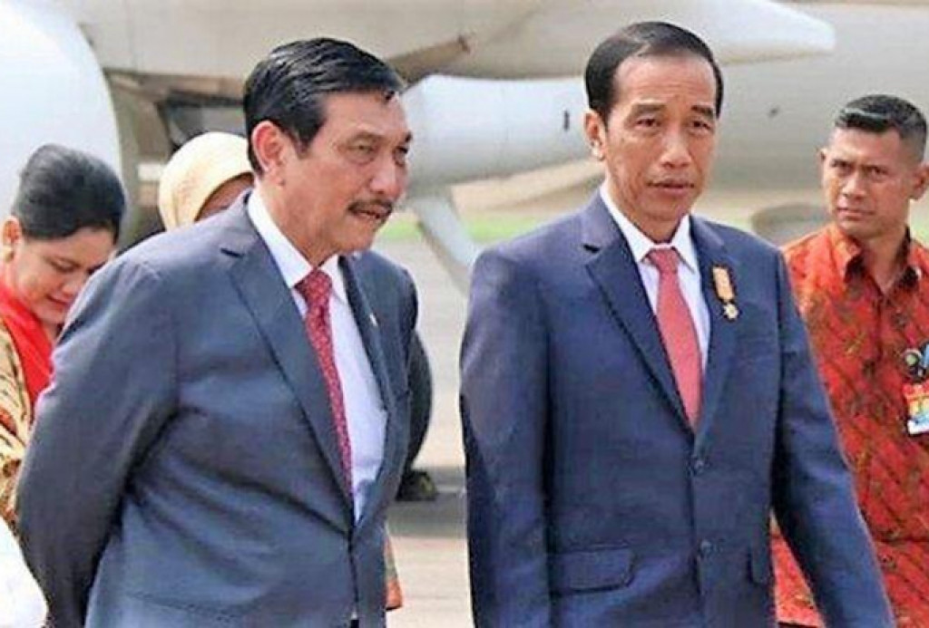 Luhut Ucapkan Perpisahan Ke Jokowi “Bapak Akan Jadi Kenangan” Foto : Ist