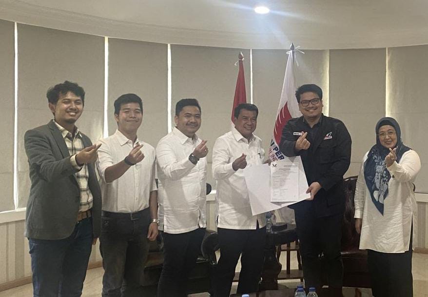 Maesyal-Intan Diusung Partai Perindo, Berkomitmen Bangun Kabupaten Tangerang Foto : Ist