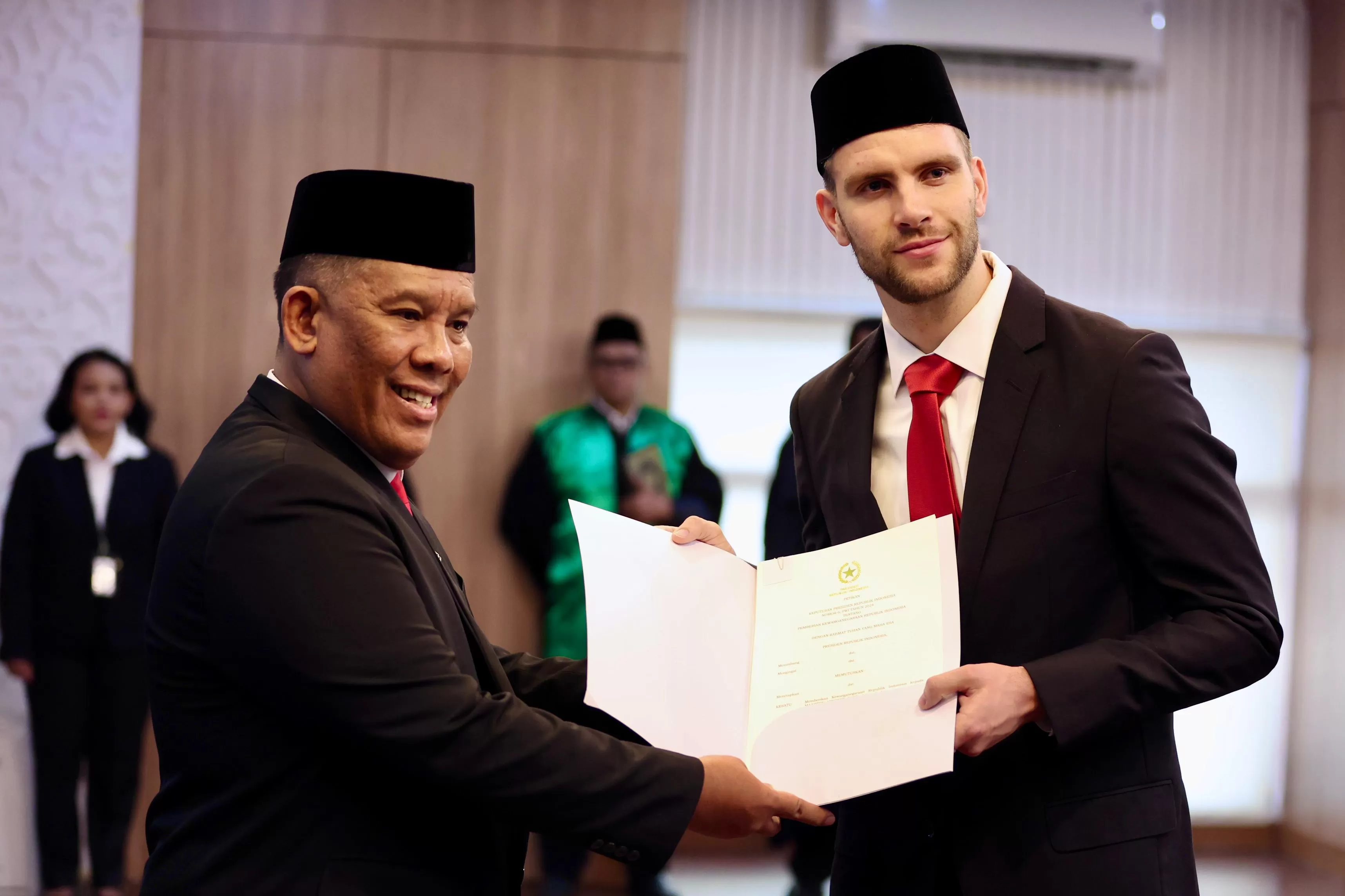 Marteen Paes Pemain Baru Naturalisasi, Siap Bela Timnas Pada Kualifikasi Piala Dunia 2026 Foto : Ist