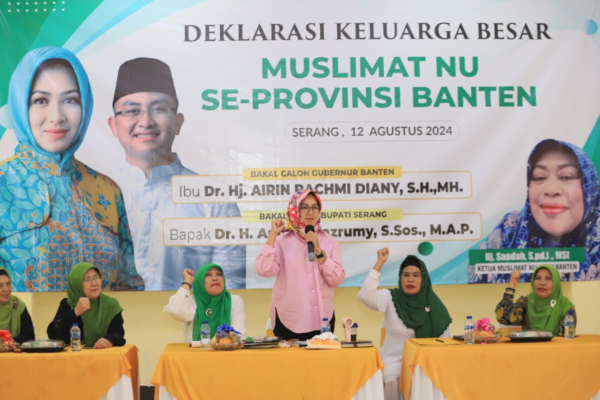 Muslimat NU Dukung Airin di Pilkada Banten Foto : Istimewa
