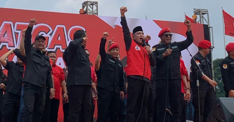 Pilgub Sumut Banteng Jalan Sendirian, Resmi Usung Edy Rahmayadi Foto : Ist