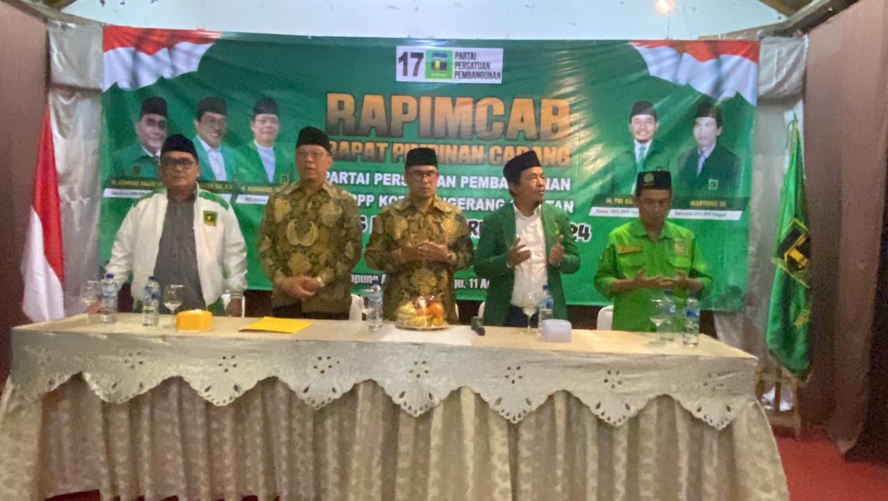 PPP Tangsel Resmi Dukung Ben-Pilar di Pilkada 2024 Foto : Ist