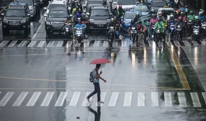 Ramalan Cuaca Jakarta Hari Ini Senin (5/8): Jakarta Hujan Sore Ini Foto : Ist