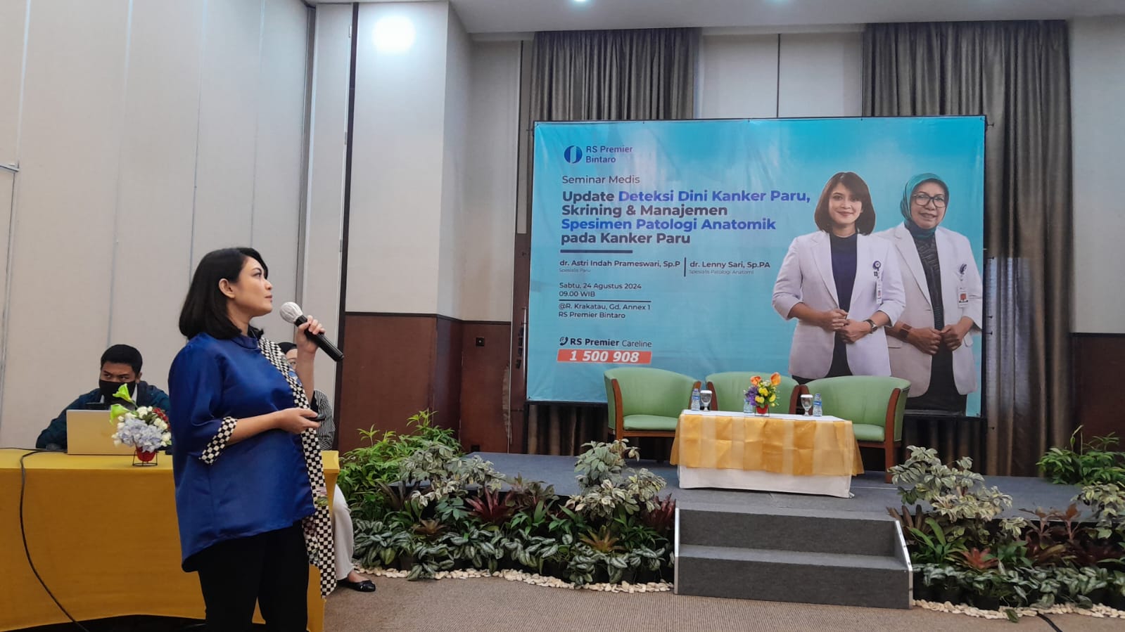 RS Premier Bintaro Gelar Seminar Medis untuk Peringati Hari Paru Sedunia, Kenalkan Alat Canggih Foto : Ist