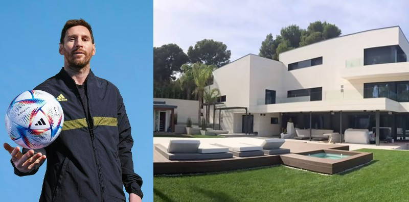 Rumah Mewah Messi Di Spanyol Jadi Korban Vandalisme Foto : Ist