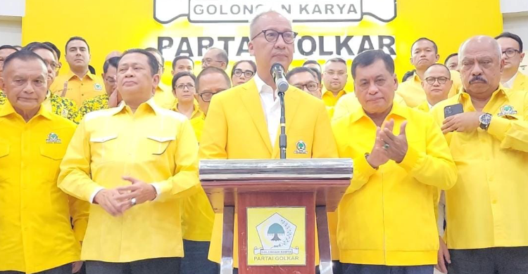 Sah, Agus Gumiwang Plt Ketum Golkar Ganti Airlangga Foto : Ist