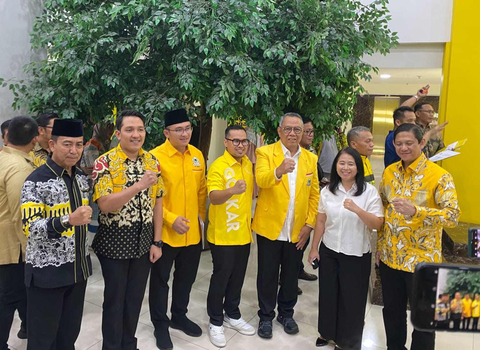 Sah! Golkar Resmi Usung Benyamin-Pilar Untuk Pilwalkot Tangsel Foto : Ist