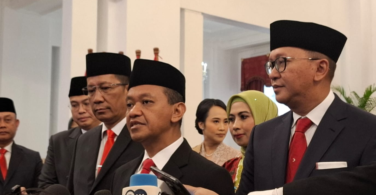 Senin Bahlil Dilantik Menteri ESDM, Selasa Dilantik Ketum Golkar Foto : Ist