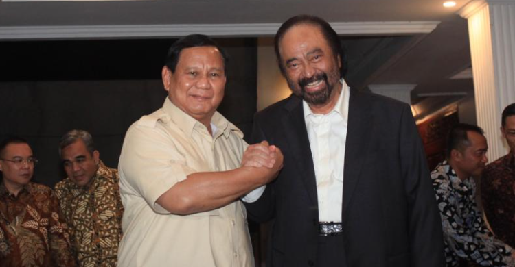 Surya Paloh dan Prabowo Kini Satu Perahu Foto : Ist