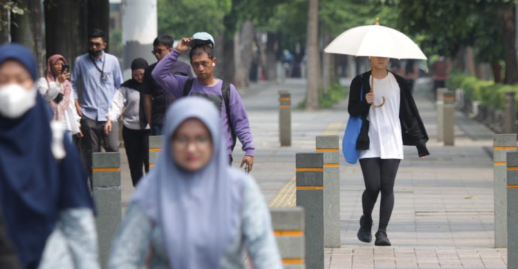 Cuaca Tangerang Minggu (22/9): Info BMKG Dominan Panas Berawan Foto : Ist