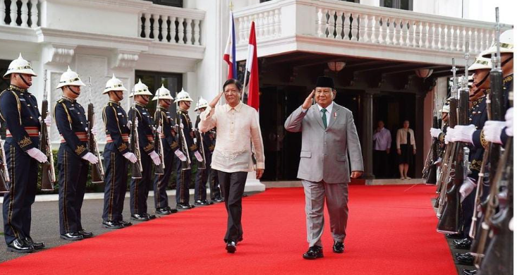 Energinya Ngak Habis-habis, Prabowo Kini Kunker Ke Filipina Foto : Ist