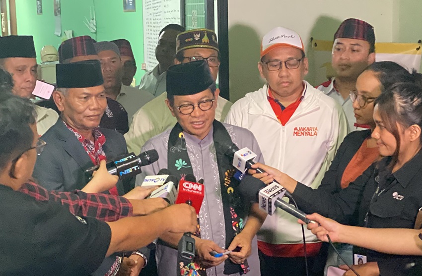 Hari Pertama Kampanye Rido Ziarah, Pramono Belanja Masalah Foto : Ist