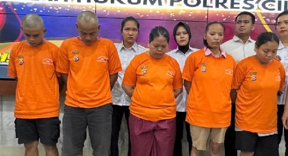 Ini Dia 5 Pelaku Pembunuhan Anak Perempuan di Lebak Banten Foto : Ist