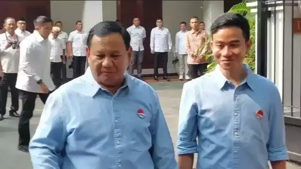 Jatah Menteri Prabowo-Gibran Masih Didiskusikan, Belum Dibagi-bagi Foto : Ist