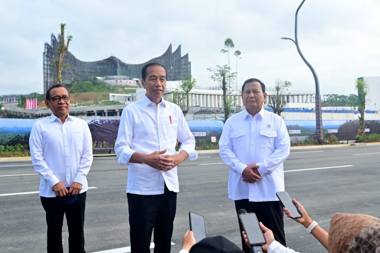 Jokowi: Pak Prabowo Bilang Mau Percepat IKN Foto : Ist