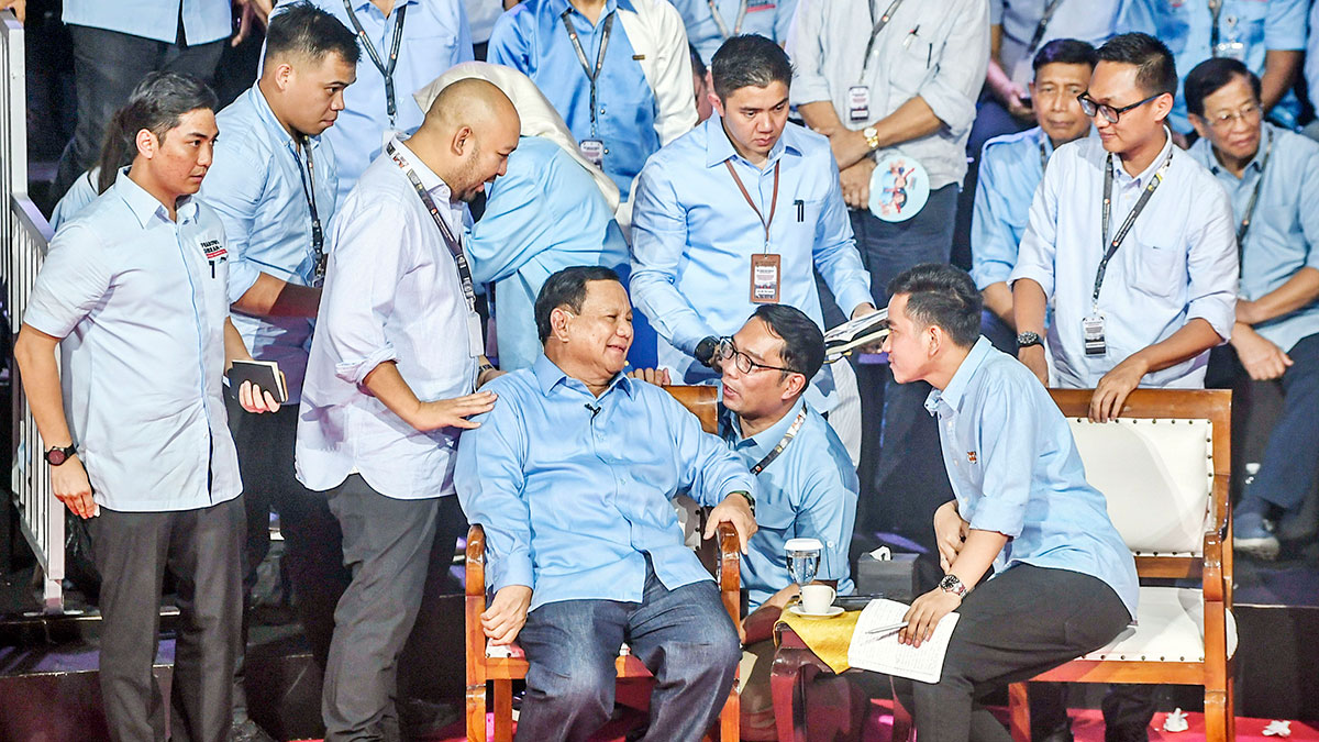 Kabinet Sudah Disusun, Prabowo Tidak One Man Show Foto : Ist