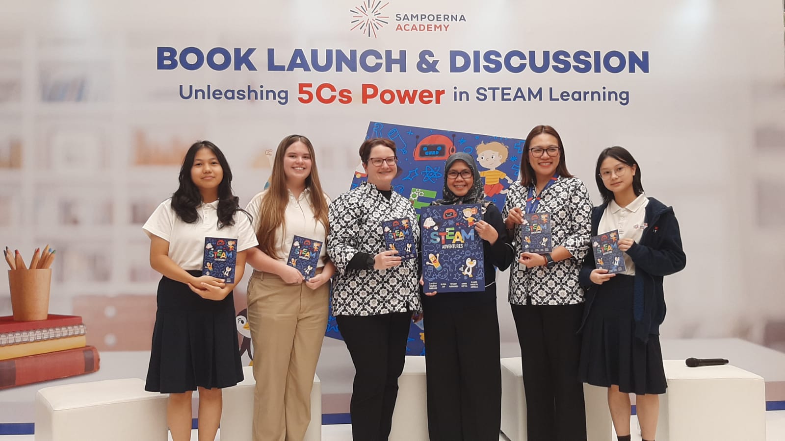 Kenalkan Pendidikan STEAM, Sampoerna Academy Hadirkan Buku Cerita Berkualitas Karya Para Siswa Foto : Ist