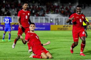 Kualifikasi Piala Asia U-20 2025, Indonesia Menang 3 -1 atas Timor Leste Foto : Ist