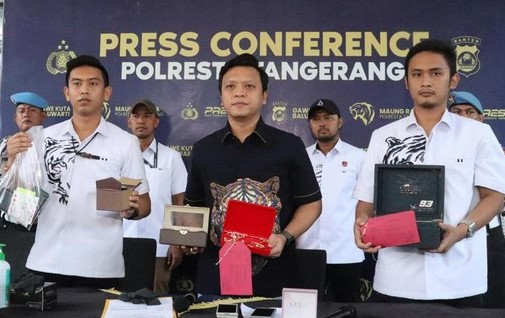 Mantan Kades di Tangerang Diduga Korupsi, Duitnya Dipakai untuk Hiburan Malam Foto : Ist