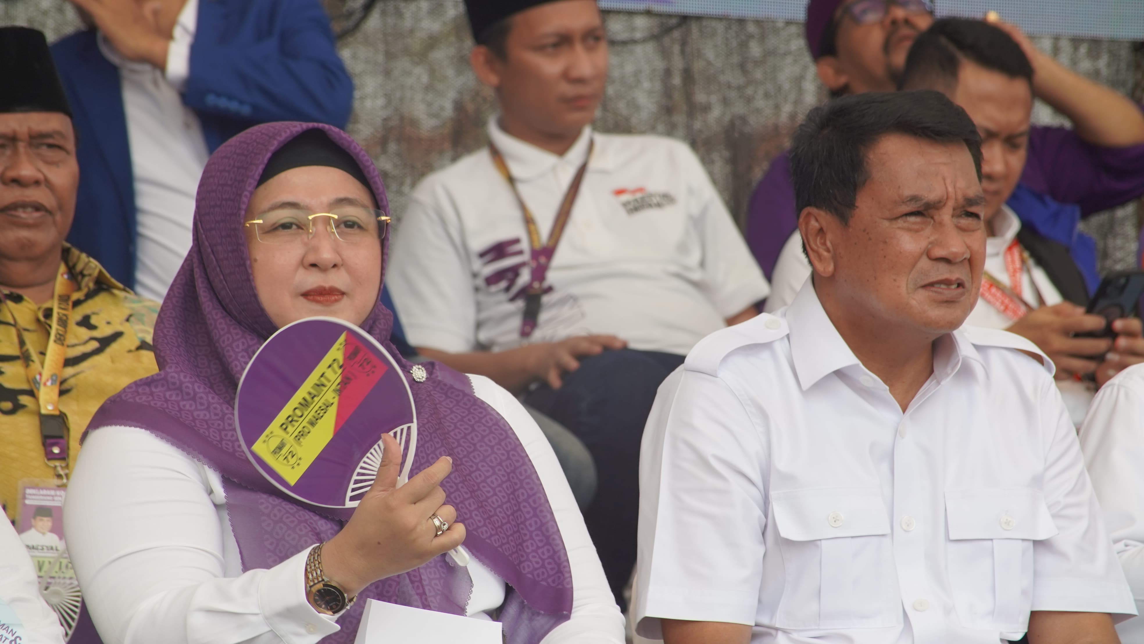 Mantan Ketua Hanura Kabupaten Tangerang Kerahkan Jaringan Menangkan Maesyal-Intan Foto : Ist